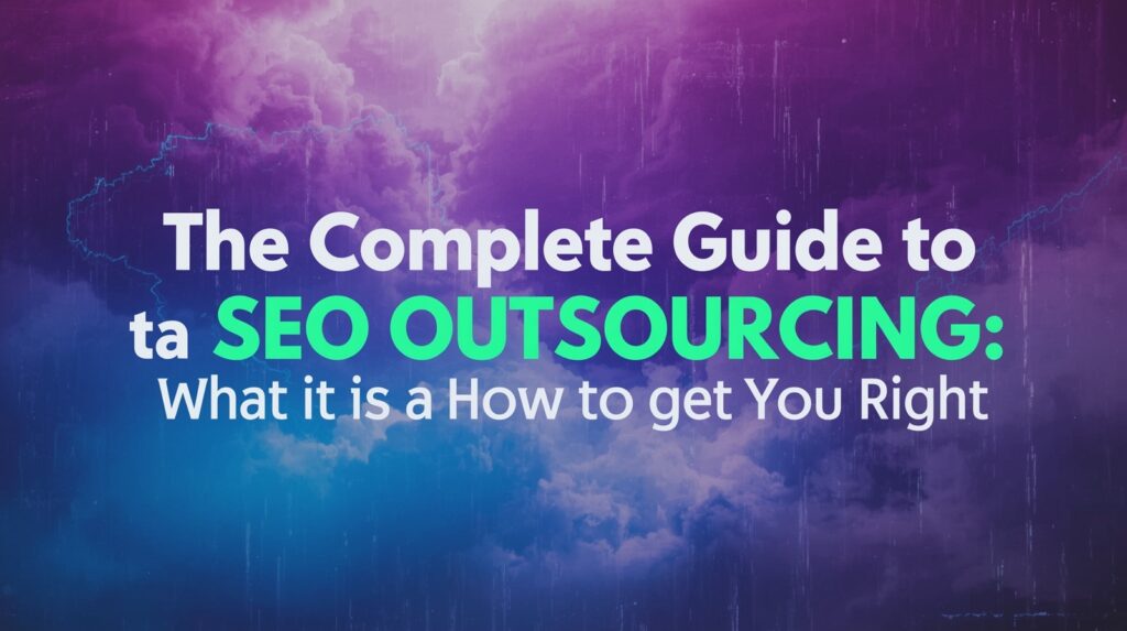 The Complete Guide to SEO Outsourcing: What It Is & How to Get It Right