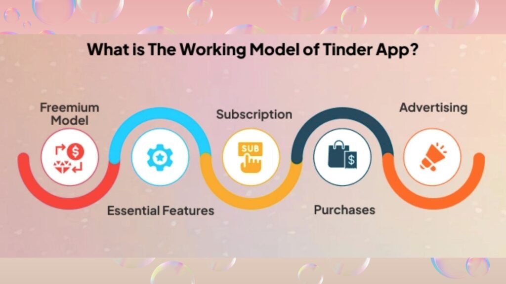 What is the Working Model of Tinder App
