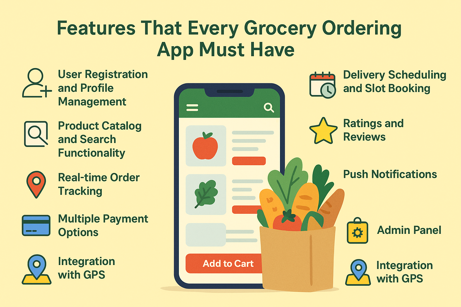 Grocery Delivery App Development