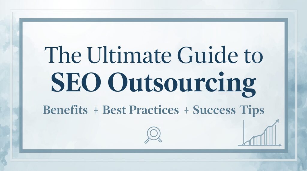 The Ultimate Guide to SEO Outsourcing: Benefits, Best Practices, and Success Tips