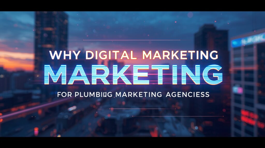 Why Digital Marketing Is Essential for Plumbing Marketing Agencies