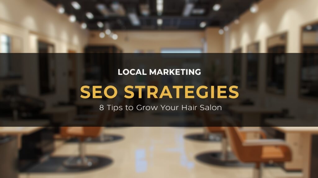 Local Marketing & SEO Strategies: 8 Tips to Grow Your Hair Salon