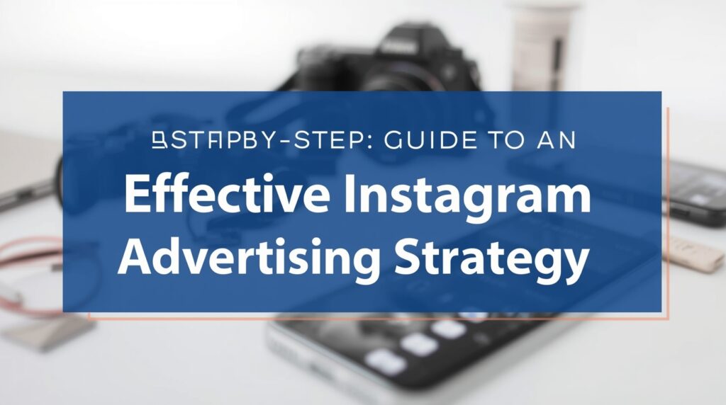 A Step-by-Step Guide to an Effective Instagram Advertising Strategy