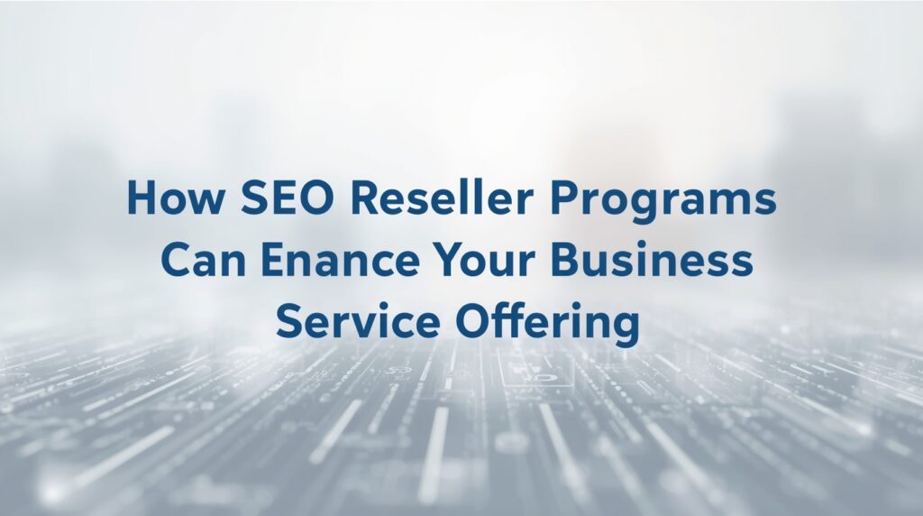 White Label SEO Rseller Services
